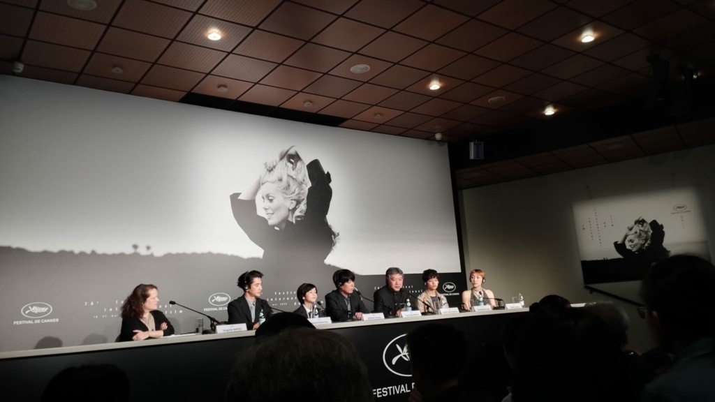 Conférence de presse du film Monster d'Hirokazu Kore-eda © Louis Noury