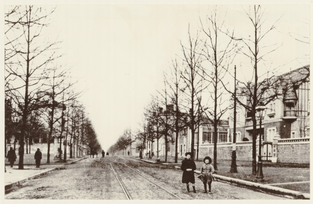 Le Cours Albert Thomas, à Monplaisir, au début du XXe siècle