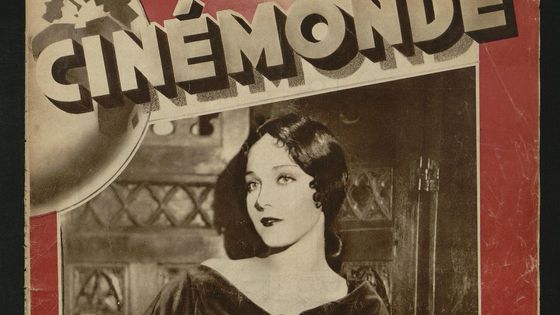 Une couverture de magazine cinéma dans les années 30