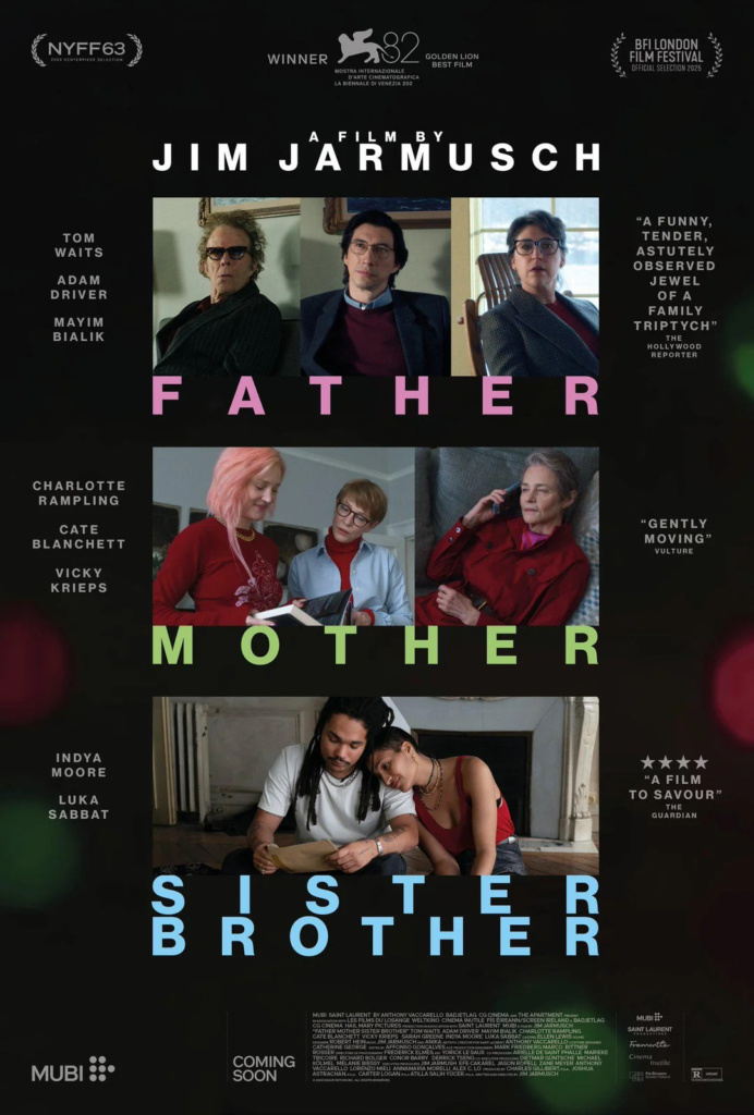 Affiche de Father Mother Sister Brother de Jim Jarmusch © Les Films du Losange